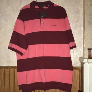 Vintage short sleeve sean John polo shirt